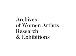 logo Archives of Women Artists Research and Exhibitions